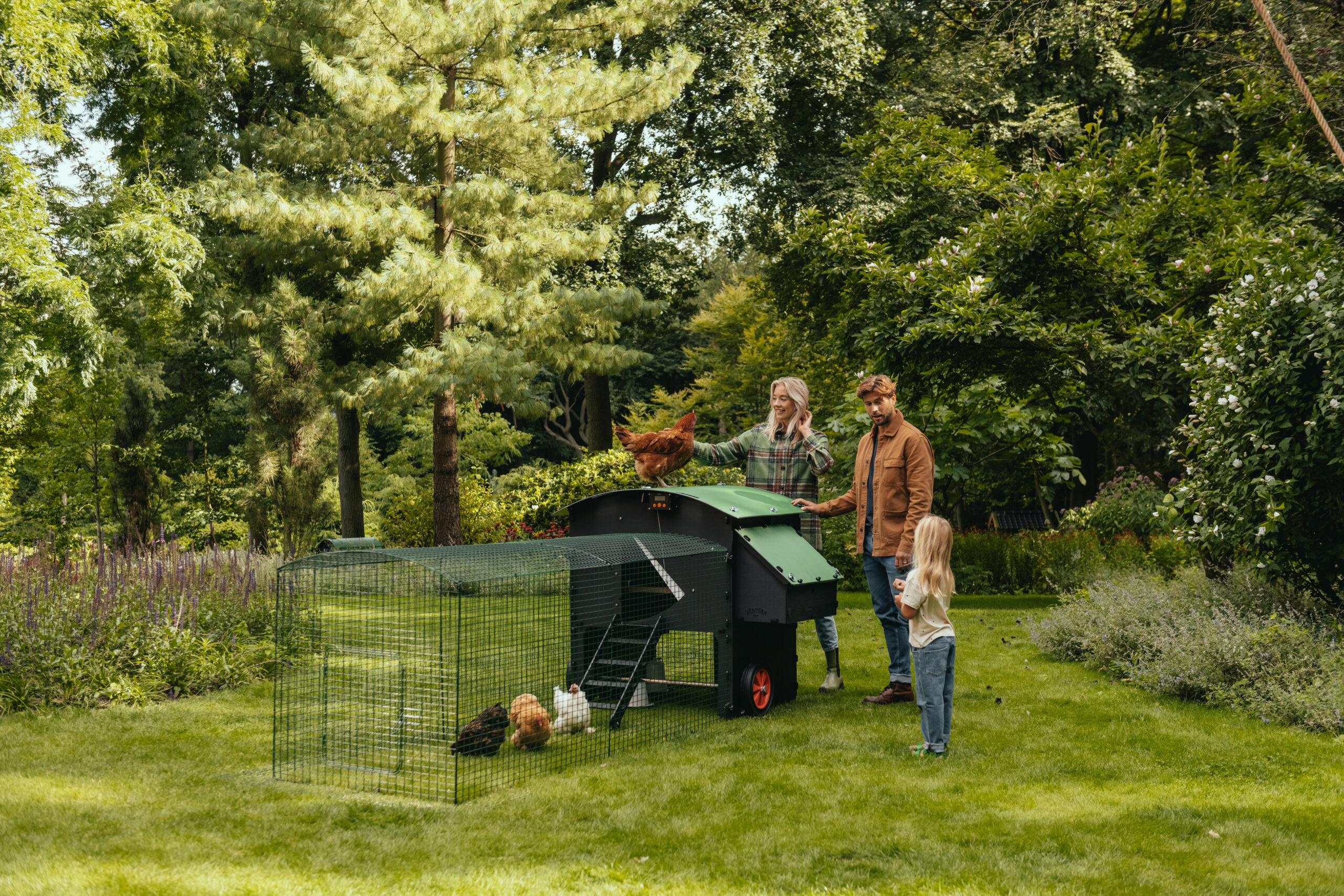 Large Raised Coop by Nestera Taylor Made Poultry