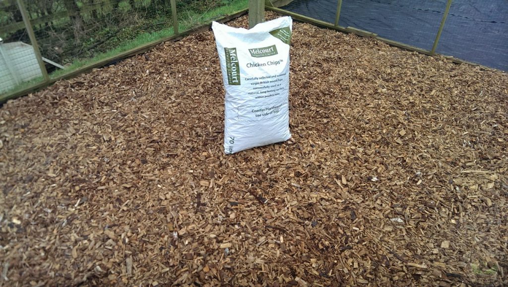 POULTRY RUN WOOD CHIP 60Ltr Taylor Made Poultry